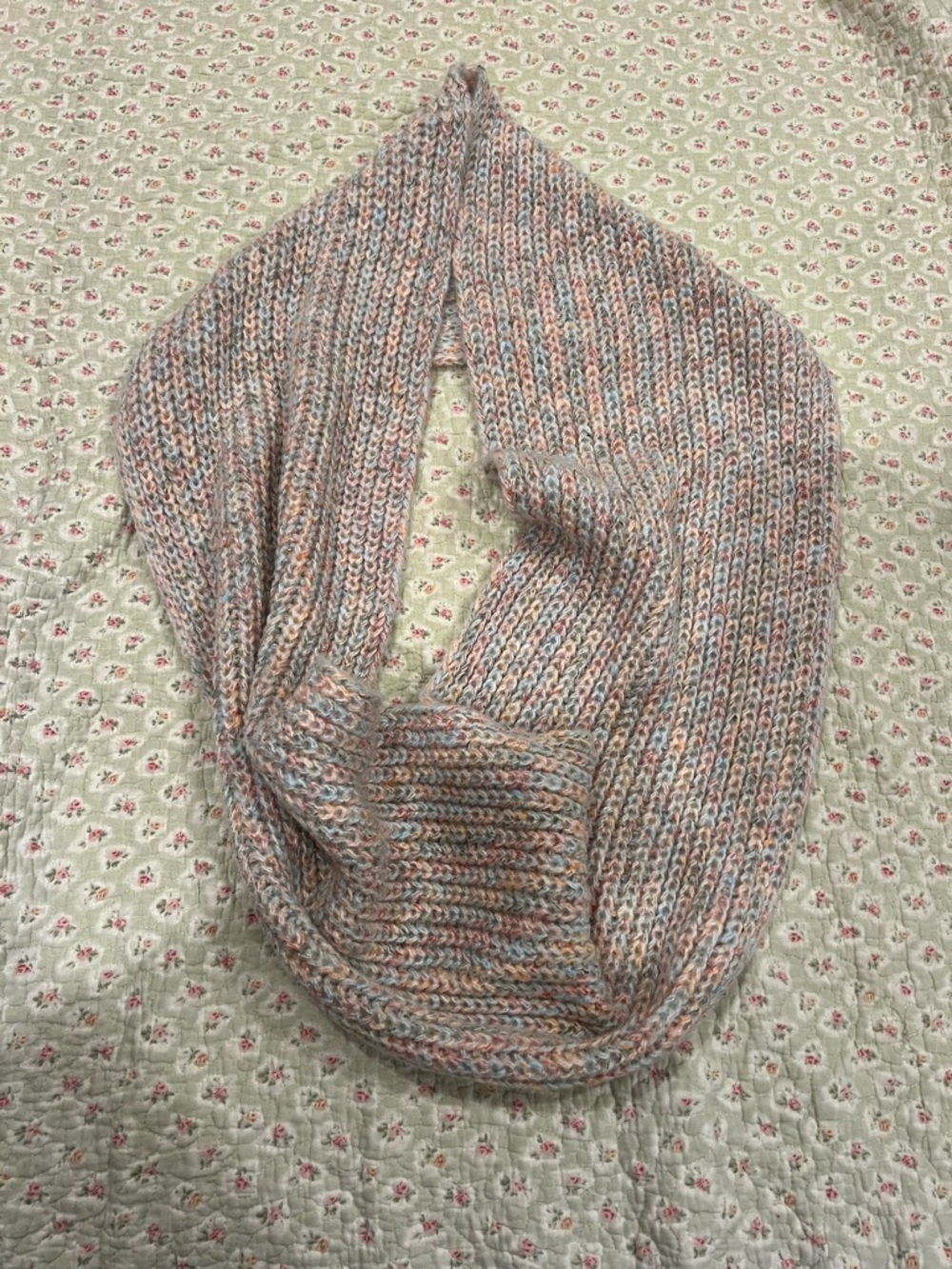 Soft Multicolor Knit Infinity Scarf - Gap